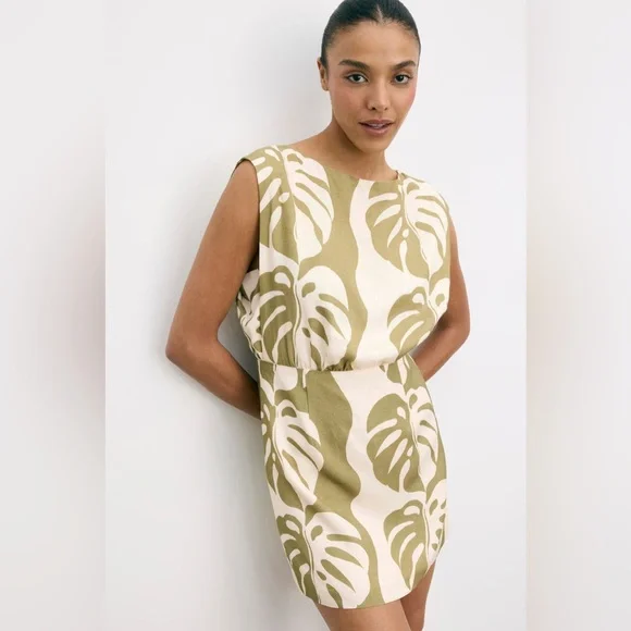 Mon Renn Midsummer Palm Mini Dress - Picture 4 of 11